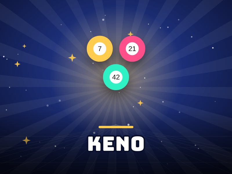 Keno game art