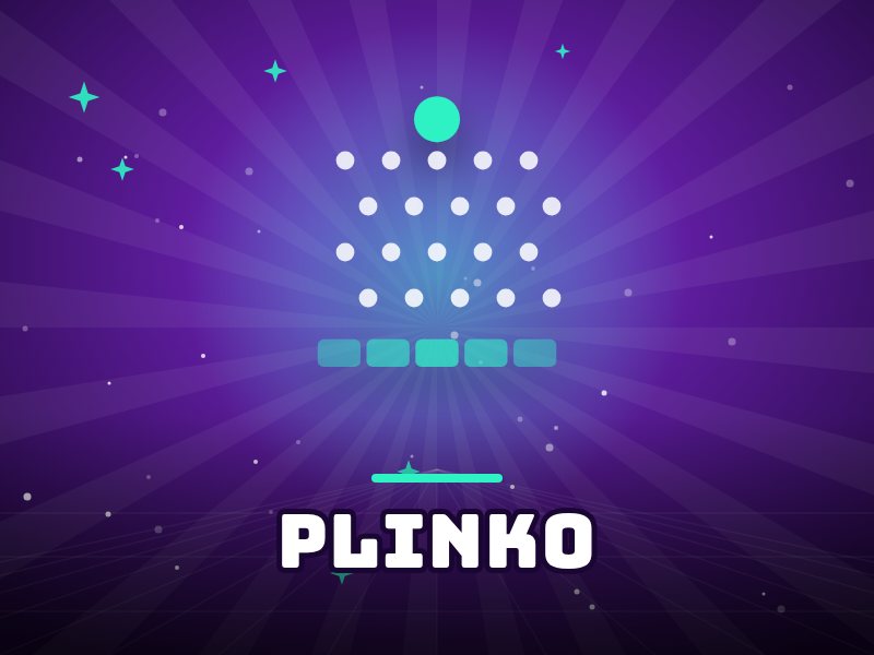 Plinko game art
