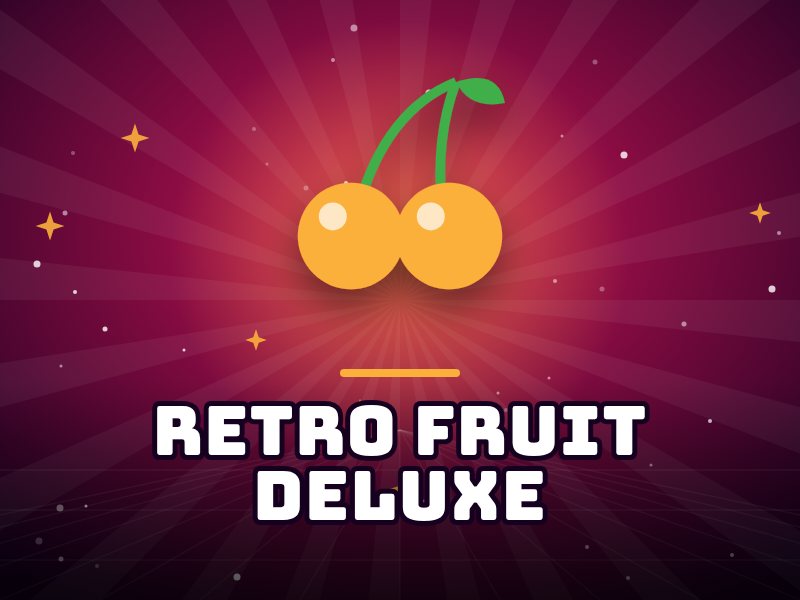 Retro Fruit Deluxe game art