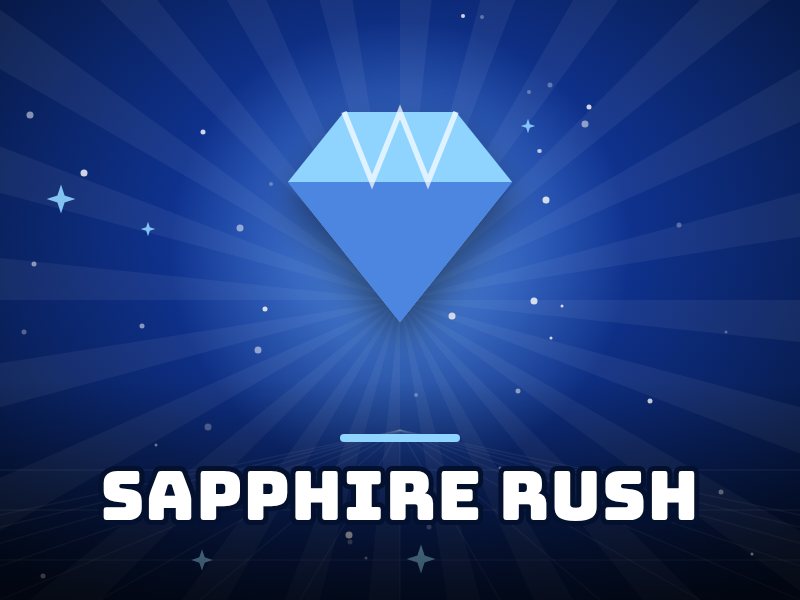 Sapphire Rush game art