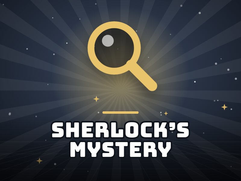 Sherlock's Mystery game art