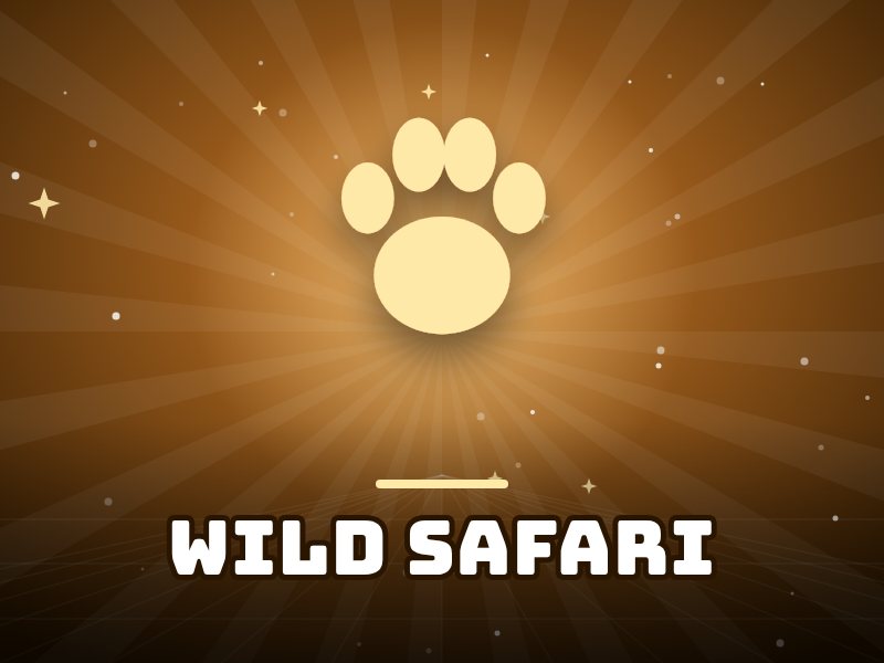 Wild Safari game art